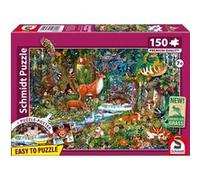 Puzzle - SCHMIDT SPIELE - Animaux des forets d'Europe - 150 pieces - Des 7 ans