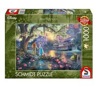 Puzzle - SCHMIDT SPIELE - DISNEY, La princesse et la grenouille - 1000 pièces - Dès 12 ans