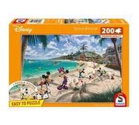 Puzzle - SCHMIDT SPIELE - DISNEY, Mickey & Minnie in Florida - 200 pieces - Des 7 ans