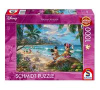 Schmidt Spiele 57528 Thomas Kinkade, Disney, Mickey Et Minnie à Hawaï, Puzzle 1000 Pièces, Multicolore, Taille Unique Exclusivité sur Amazon