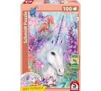 Puzzle - SCHMIDT SPIELE - Douce beauté de la licorne - 100 pieces - Des 6 ans