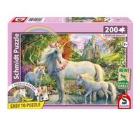Puzzle - SCHMIDT SPIELE - La licorne et ses poulains - 200 pieces - Des 8 ans