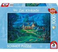 Schmidt-Spiele Puzzle La Maison hantée – Zac Kinkade – 1000 pièces – 58607