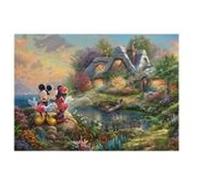 Puzzle Schmidt - Thomas Kinkade : Amoureux Mickey&Minnie, 1000 pièces multicolore G