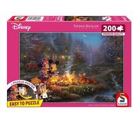 Puzzle - SCHMIDT - Thomas Kinkade - Mickey et Minnie - 200 pièces - 43,2 x 29,1 cm