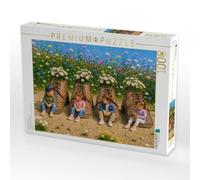 Puzzle · Schuhe für Kleine Träumer | 1000 pièces · Format assemblé 64 × 48 cm · CALVENDO Puzzle