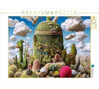 Puzzle · Sculpture Vivante de Cactus | Des cactus avec de la personnalité · 1000 pièces · Format assemblé 64 × 48 cm · CALVENDO Puzzle