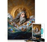 Puzzle Sea King 1000 pièces pour Adolescents, Jeu d'entraînement cérébral, Moment de détente, Art à Assembler, Cadeau saisonnier (38x26cm)