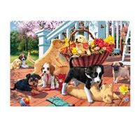 Puzzle secret 1000 pièces : Les chiots Dino G