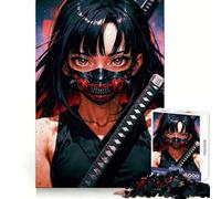 Puzzle Secret Warrior 1000 pièces pour Adultes, Jeu de réflexion et de détente, Design à Assembler, Collection d'art (38x52cm)