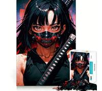 Puzzle Secret Warrior 1000 pièces pour Adultes, Jeu de réflexion et de détente, Design à Assembler, Collection d'art (38x52cm)