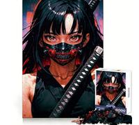 Puzzle Secret Warrior Teenager 1000 pièces Jeu de réflexion Relaxant et Amusant Cadeau touchant (38x26cm)