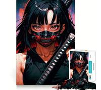 Puzzle Secret Warrior Teenager 1000 pièces Jeu de réflexion Relaxant et Amusant Cadeau touchant (38x26cm)