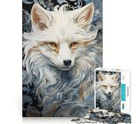 Puzzle Secretive Zoo Pixels 1000 pièces pour Adultes Jeu de mémoire, Anti-Stress, à Assembler Idée Cadeau de Noël (50x75cm)