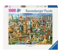 Puzzle Sehenswürdigkeiten Weltweit (1000 Teile)