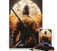 Puzzle Sekiro Loup Samouraï pour Adultes, 1000 pièces, Jeu de logique Clair, Loisir Silencieux, découpe Parfaite, Cadeau élégant (50x75cm)
