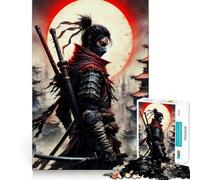Puzzle Sekiro Moon 1000 pièces pour Adolescents Améliore la mémoire, se détend, Bords précis, Cadeau créatif (38x26cm)