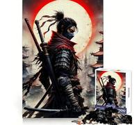 Puzzle Sekiro Moon 1000 pièces pour Adultes Puzzle pour développer la mémoire et soulager Le Stress Idée Cadeau de Noël (38x52cm)