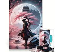 Puzzle Sekiro Samurai 1000 pièces pour Adultes, Jeu de réflexion et de détente, Design à Assembler, Collection d'art (50x75cm)