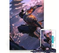 Puzzle Sekiro Samurai 1000 pièces pour Adultes Puzzle Relaxant et Artistique Cadeau Unique (38x52cm)