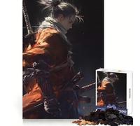 Puzzle Sekiro Shadow Die Twice pour Adolescents, 1000 pièces, renforce la mémoire, Passe-Temps apaisant, Cadeau de qualité (50x75cm)