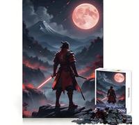 Puzzle Sekiro Shadow Game 1000 pièces pour Adultes, Jeu de logique et de détente, Bords Lisses, Cadeau saisonnier (38x52cm)