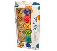 SEVIRA KIDS - Puzzle sensoriel Montessori XL - Formes tactiles à associer