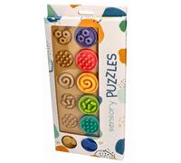 Puzzle sensoriel montessori xl ? formes tactiles à associer multicolore TU
