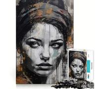 Puzzle Sensuel pour Adultes, 1000 pièces, Jeu de logique Clair, Loisir Silencieux, découpe Parfaite, Cadeau élégant (38x52cm)