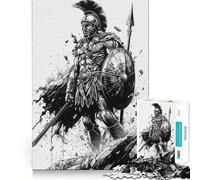 Puzzle Sentinelle Inflexible 1000 Pièces Jeu Cognitif Amusant Découpe de Haute Précision Cadeau Unique pour Soulager Le Stress (38x26cm)