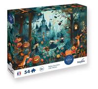 Puzzle - SENTOSPHERE - 54 pièces - Les Petites Sorcières - Inventer des histoires - dès 5 ans