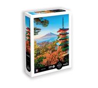 Sentosphère - Puzzle 500 pièces XL - Puzzle Adultes - Paysage - Mont Fuji - Impression en 7 Couleurs - Toucher Soyeux - Qualité Premium - Boite compacte écologique - Made in France