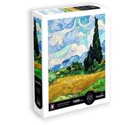 Puzzle - SENTOSPHERE - Calypto - 1000 pièces -Champ de blé avec cyprès - Vincent Van Gogh - Dès 9 ans
