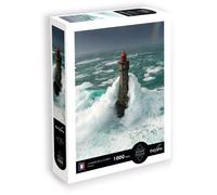 Puzzle - SENTOSPHERE - Calypto - 1000 pièces - Le Phare de la Jument - Bretagne - Toucher soyeux - Dès 9 ans