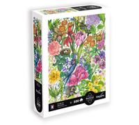 Puzzle - SENTOSPHERE - Calypto - 500 pièces - Les fleurs du Printemps - Toucher soyeux - Dès 8 ans