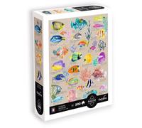 Puzzle - SENTOSPHERE - Calypto - 500 pièces - Poissons exotiques - Toucher soyeux - Dès 8 ans