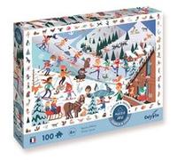 Puzzle SentoSphère Cherche et trouve Sports d'Hiver 100 pièces G