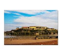 Puzzle Serbie Forteresse de Petrovaradin 500 pièces Jeu d'art Souvenir de Voyage 52 x 38 cm