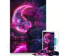 Puzzle Sérénité et Tranquillité 1000 pièces pour Adultes, Jouet Intelligent, Passe-Temps à la Maison, Bords Lisses, Objet de Collection (38x52cm)