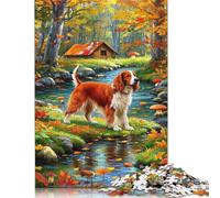 Puzzle Setter Irlandais à Faire soi-même, Puzzle en Carton de qualité supérieure pour Femmes, Hommes et Enfants, 1 000 pièces (75 x 50 cm)