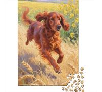 Puzzle Setter Irlandais avec 1000 Pièces pour Adultes,Paysage extérieur Un Jeu De Dexérité Très Difficile Puzzle en Bois Jeu ÉduChatif avec des Défis l'art De La Décoration Moderne 1000pcs (75x50cm)