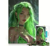 Puzzle Sexy Girl pour Adultes 1000 pièces, Jeu de logique Pure, Anti-Stress, découpe Nette, Cadeau de Noël 50x75cm