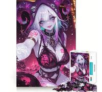 Puzzle Sexy Jester Girl pour Adultes, 1000 pièces, Jouet Intelligent et apaisant, découpe précise, Objet de Collection 38x26cm