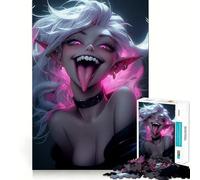 Puzzle Sexy Violet de 1000 pièces pour Adultes, Jeu de logique, Jeu d'intérieur, découpe de précision, Cadeau précieux 38x26cm