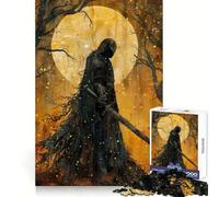 Puzzle Shadow Knight 1000 pièces pour Adolescents, Jeu de logique, léger et Relaxant, découpe précise, Cadeau Classique 50x75cm