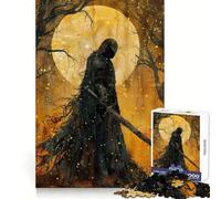 Puzzle Shadow Knight pour Adolescents, 1000 pièces, Jeu d'exercice Mental, activité à Domicile, découpe de précision, décoration Murale 38x52cm