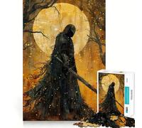 Puzzle Shadow Knight pour Adultes, 1000 pièces, renforce la mémoire, soulage Le Stress, Bords Lisses, 38x26cm