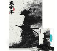 Puzzle Shadow of The Ronin pour Adolescents, 1000 pièces, Jeu de logique Fine, Passe-Temps Calme, pièce de Collection aux Bords Nets 50x75cm