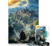 Puzzle Shadows Over The Kingdom pour Adultes, 1000 pièces, Jeu de réflexion Amusant à Partager, découpe de précision, Cadeau Unique 38x26cm