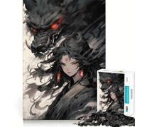 Puzzle Shape Shifter pour Adolescents 1000 pièces, Jouet de logique Pure, Silencieux, Calme, aux Contours Nets, décoration Murale 38x52cm